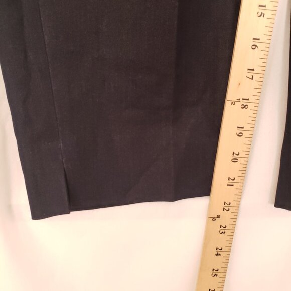 Peter Nygard Navy Blue Straight Formal Pants Plus Size 14 - Picture 4 of 15